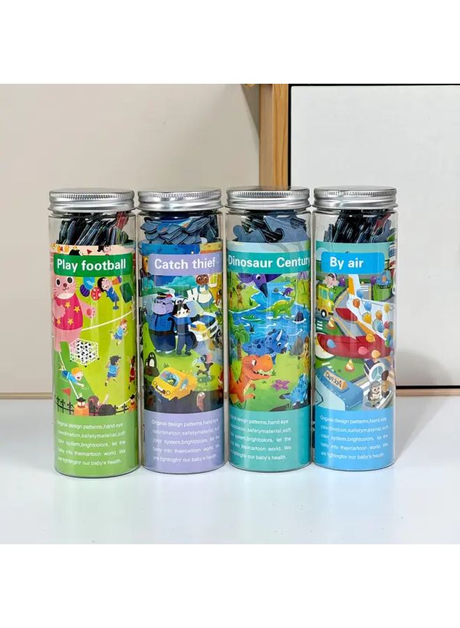 Airport Theme Puzzle Toy 90 Pieces For Parent Child Interaction And Logical Thinking - Image 4