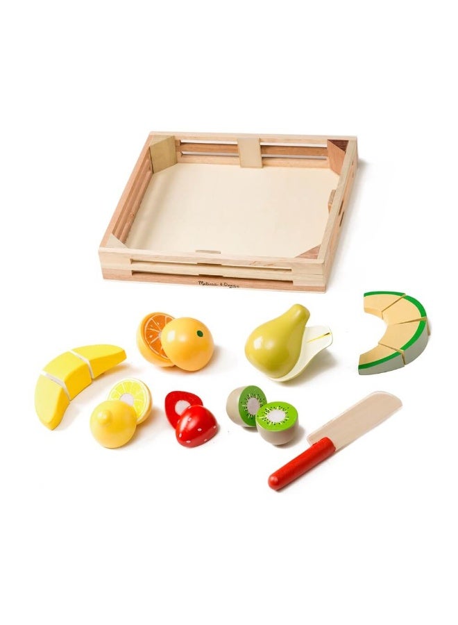 Melissa & Doug مجموعة ألعاب صندوق تقطيع الفواكه من ميليسا ودوج - Image 2