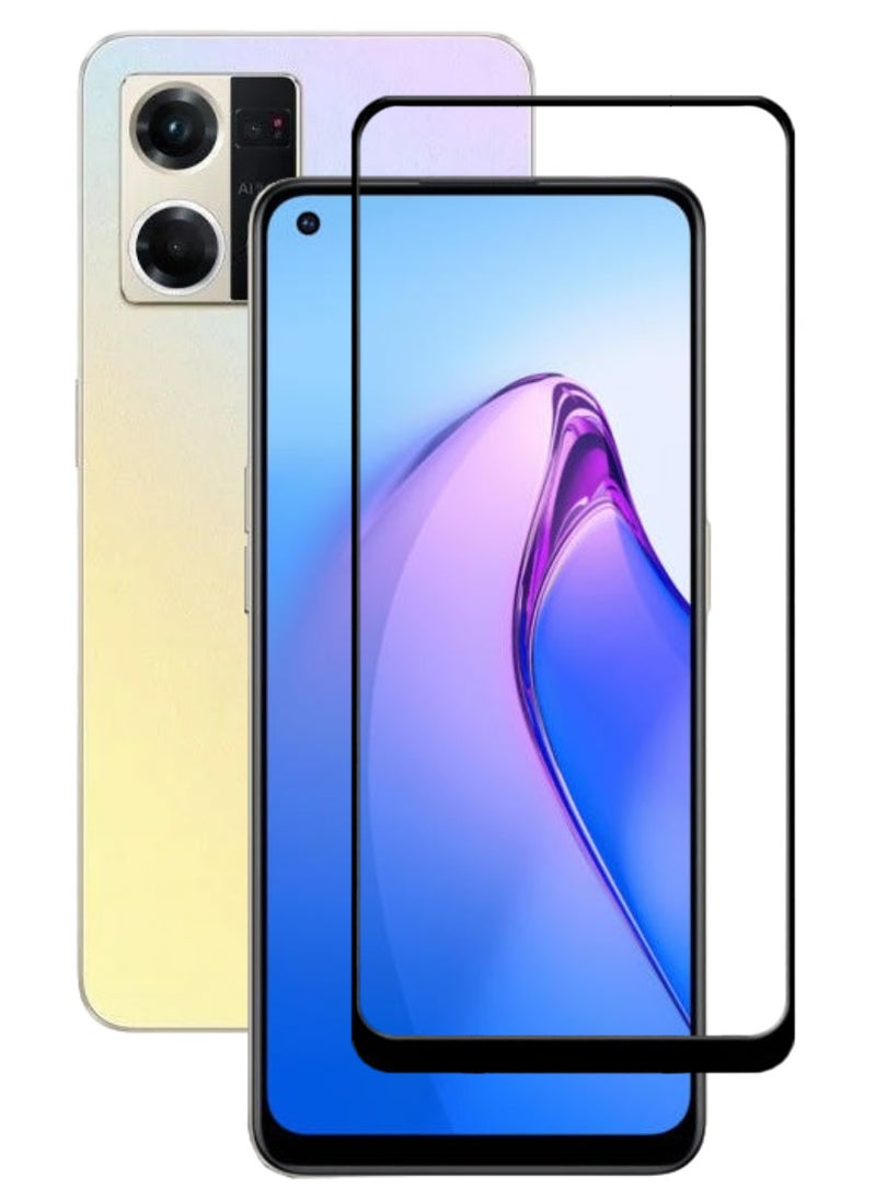 ACLIX Antistatic ESD Dustproof Premium Quality High Definition Tempered Glass Screen Protector Designed For Oppo Reno8 4G - Image 1