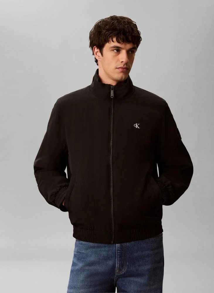 Technical Padded Harrington Jacket