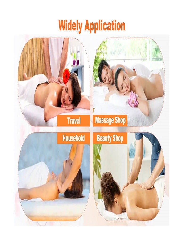 general Hot Stones Massage Set with Warmer 9Pcs Hot Stones Massage Set with Heater Portable Hot Rocks Basalt Massage Stones Set with Warmer Kit for Home Spa Warming Therapy Relax - Image 4