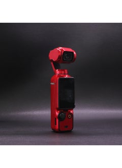 ماركة غير محددة ينطبق على DJI OSMO Pocket 3 ملصقات الكاميرا مجموعة كاملة من الألوان الصلبة الفلورسنت المقاومة للماء والخدش - اللون: أخضر فلوري  - Image 4
