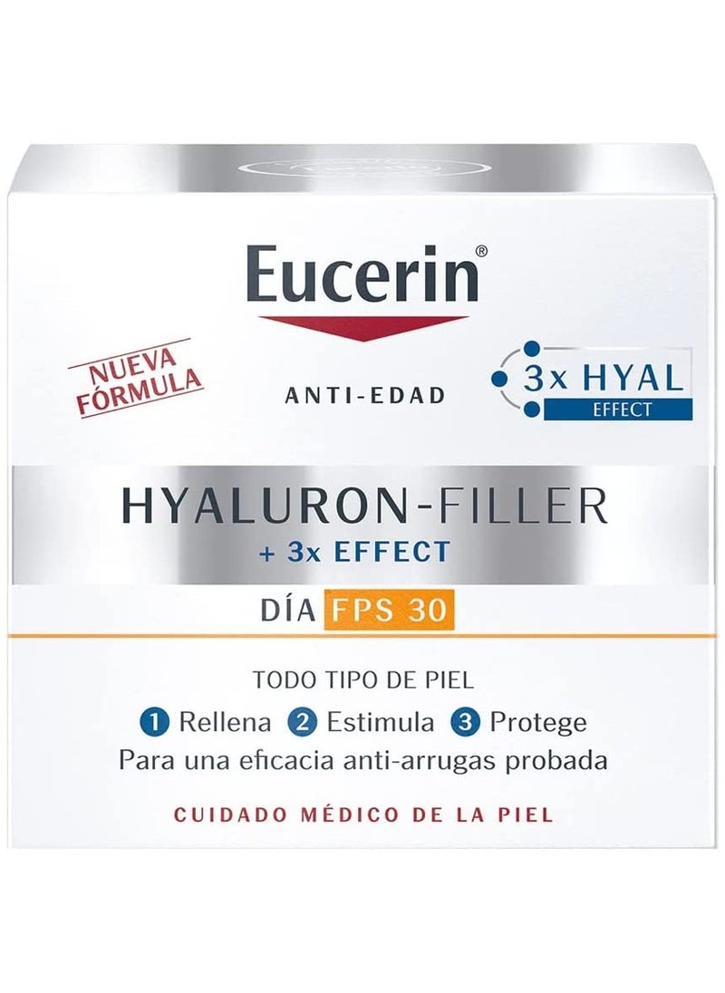 Eucerin Hyaluron-Filler + 3x Effect SPF30 (50ml)  - Image 1