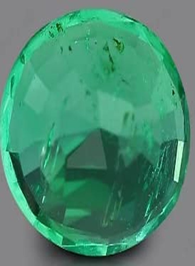 Stone Jewels 7.75 Carat Emerald Pachu Stone Colombia High Rated Panna Gemstone by IGL Lab Certified for Unisex - Image 3