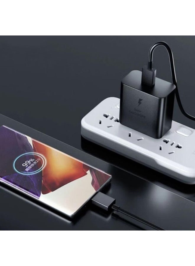Jowoye 45W Super Fast Charging Adapter For Samsung Phones, Compatible With S22+, S24 Ultra, Fold5, S23U, S25+, Tabs8, S9, Tablets, Type-C Ultra-Fast Charging Plug - Image 2