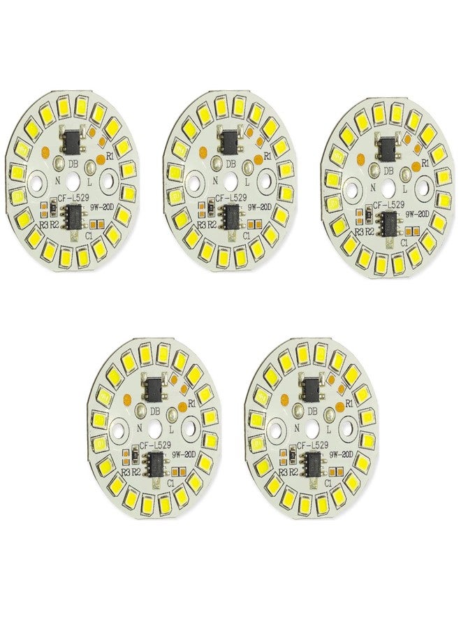 UNIVERSAL HUB 9W Dob 5Pcs Direct On Board High Brightness Led Light For Bedroom,Kitchen,Bathroom Etc, B22D, COOL White Bulb - Image 1