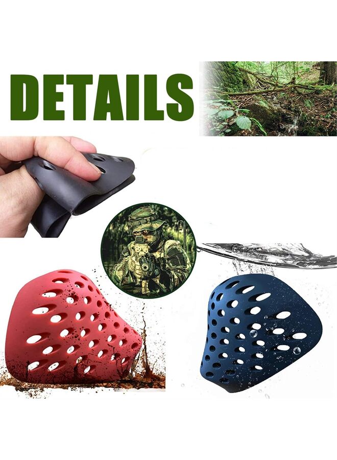 3D Mask Inner Bracket for Comfortable Mask Wearing-Internal Support Holder Frame for Balaclavas-Silicone Face Shell for Cosplay -Lower Half Face Protective Mask for Airsoft/Paintball/BB - Image 5