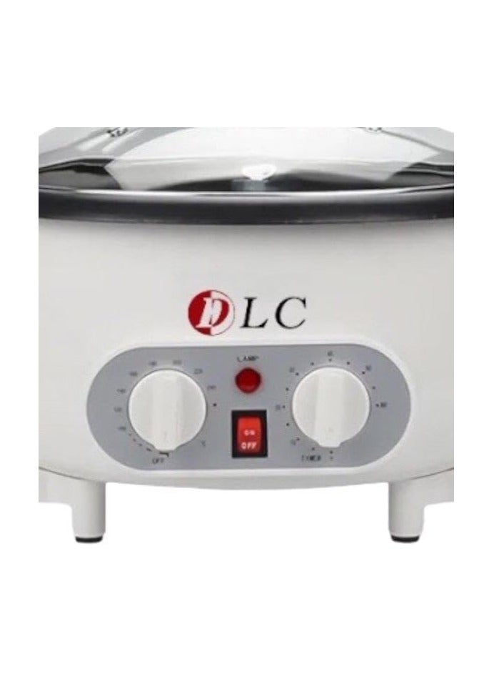 DLC Electric Coffee Roaster Machine 750g – 800W Multifunction Bean Roasting Machine with Stainless Steel Stir Bars, Safety Handle & Control Panel 800 W 38252 white - Image 3