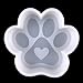 PEVOGON Car Freshie Silicone Mold for Resin Casting Aroma Beads Soap and Wax Silicone Craft Mold for Vehicle Interior Decoration Paw Print - Image 2