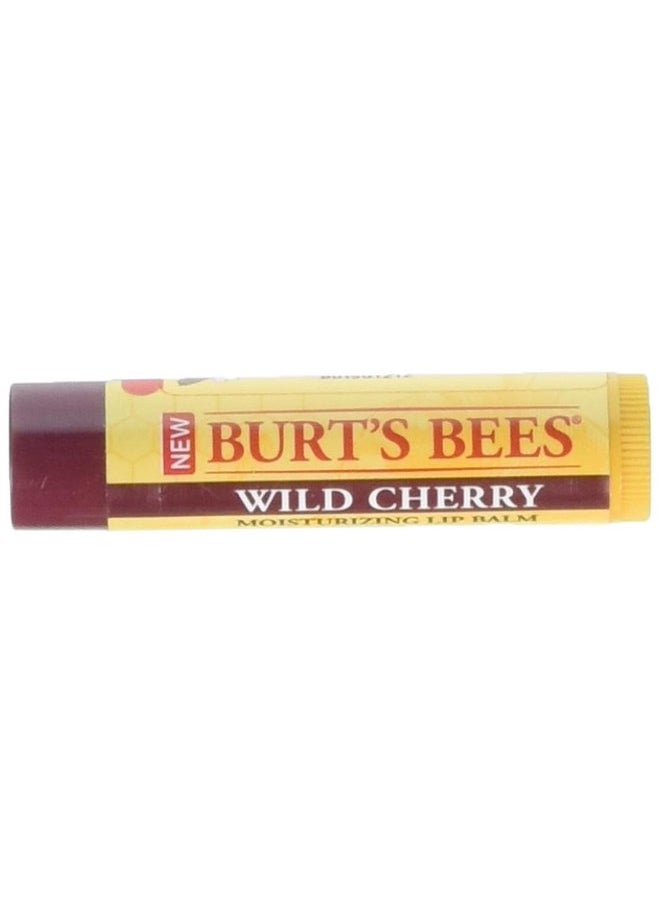 Burts Bees Lip Balm Wild Cherry -0.15 Oz, 2 Pack  - Image 1