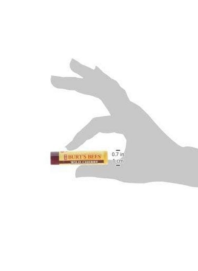 Burts Bees Lip Balm Wild Cherry -0.15 Oz, 2 Pack  - Image 3