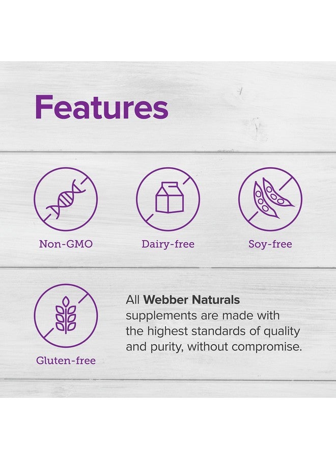 Webber naturals Webber Naturals Liver Detox & Cleanse with Silymarin Milk Thistle, Artichoke, Turmeric and Dandelion Extract, 90 Capsules, Herbal Supplement, Digestive Support, Dairy & Gluten Free - Image 2