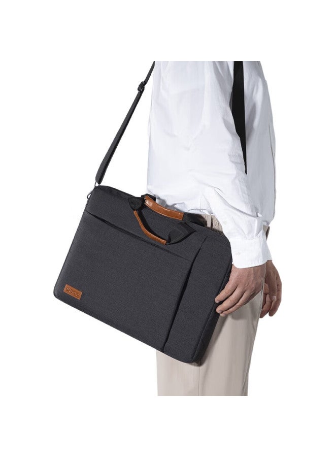 Womt Wume Notebook Laptop Bag, Handheld, 15.6/16 Inches, Suitable For Business, Compatible With Apple, Huawei, Lenovo Legion, Xiaomi, Asus, Dell Gaming Laptops, Large Capacity, Shoulder Bag - Image 3