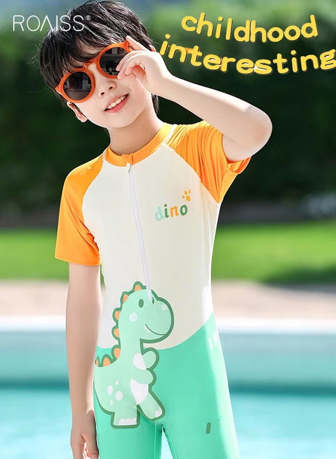 roaiss Coach Recommendation Quick Drying Swimwear for Kids Professional Training Sun Protection One Piece Swimsuit Childrens Cartoon Pattern Swimming Set with High Quality Fabric Protects Skin - Image 2
