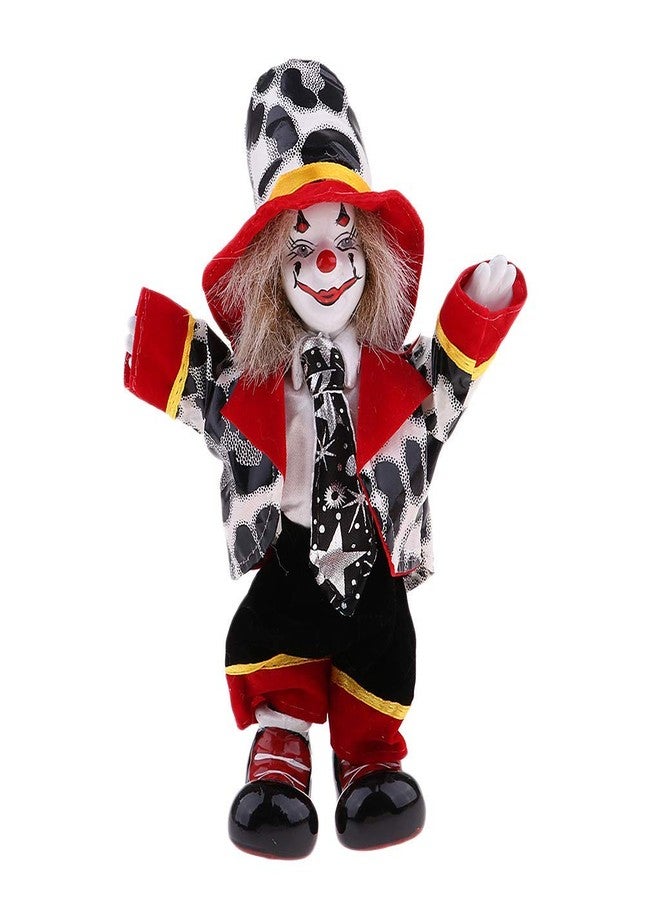 KODORIA Clown Doll Clown Figure Doll Halloween Ornaments Home Table Desk Top Decor - #2 - Image 1