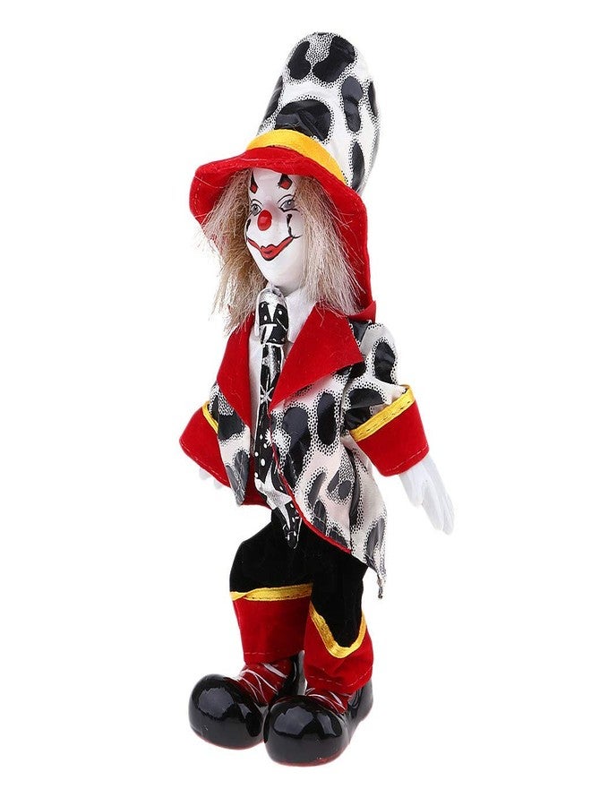KODORIA Clown Doll Clown Figure Doll Halloween Ornaments Home Table Desk Top Decor - #2 - Image 2