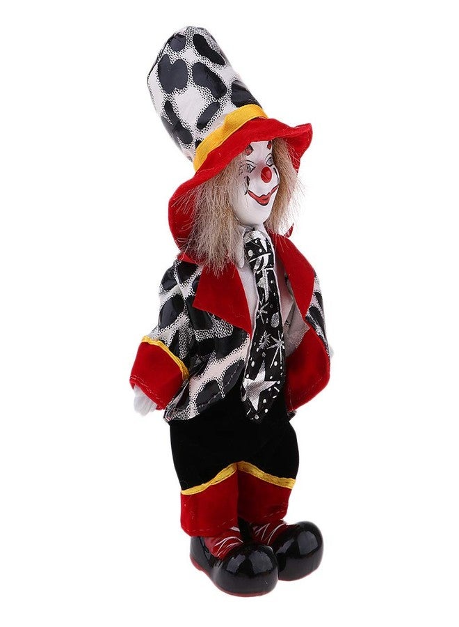 KODORIA Clown Doll Clown Figure Doll Halloween Ornaments Home Table Desk Top Decor - #2 - Image 4