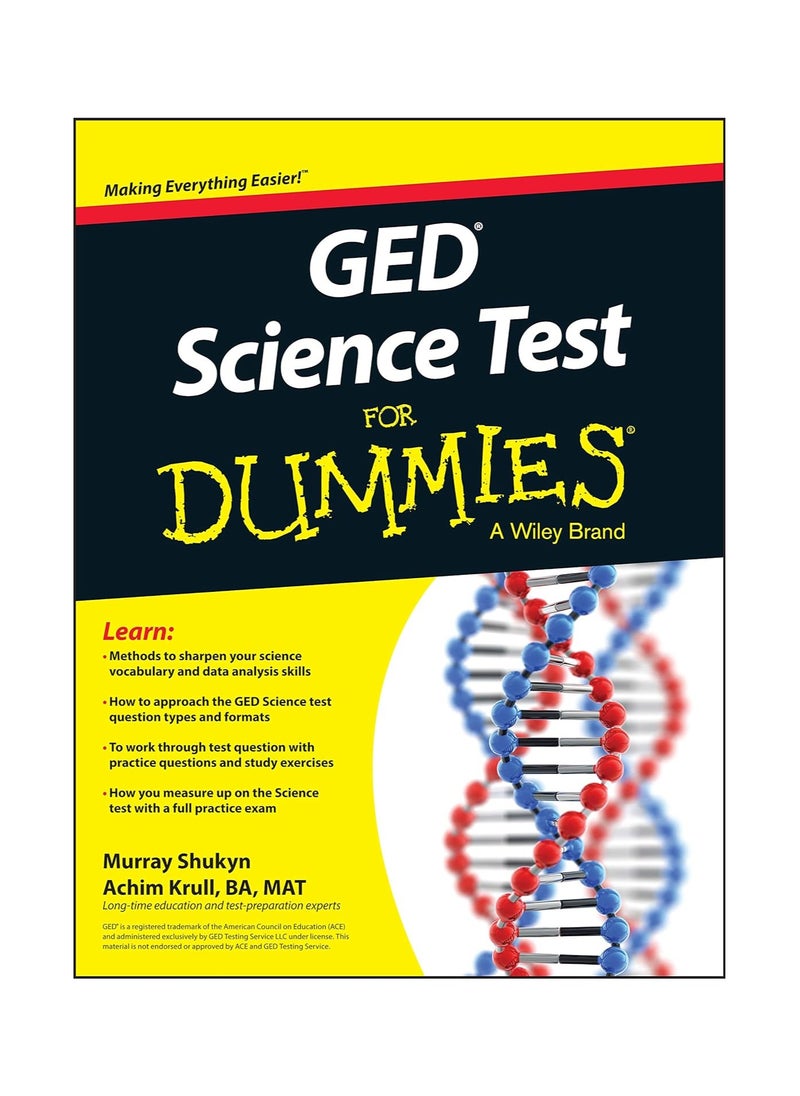 null - GED Science Test for Dummies For Dummies CSM - Image 1
