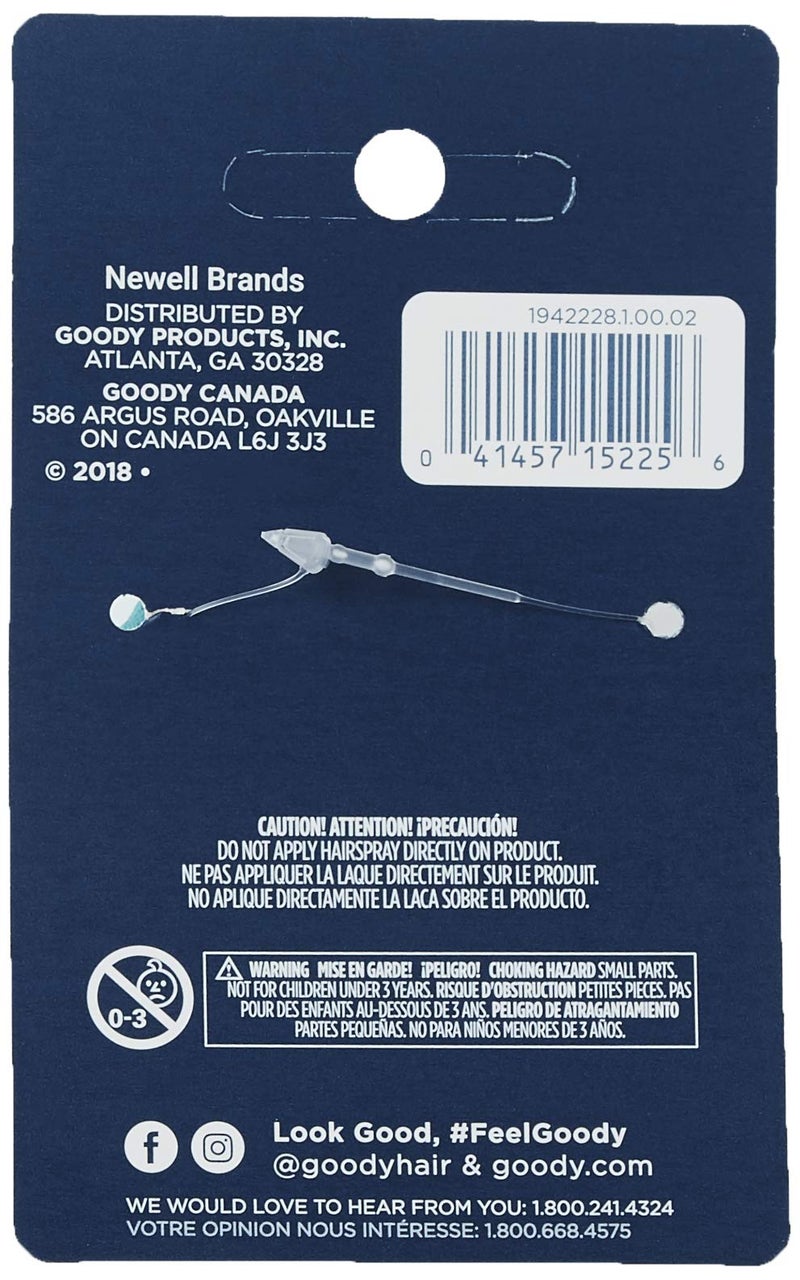 Goody Ouchless Hair Elastics â€“ No Pull, No Breakage, Tangle-Free Hold for Fine Hair â€“ 36 Count, Brooke Assorted, Long-Lasting Ponytail Holders for Women & Men - Image 3