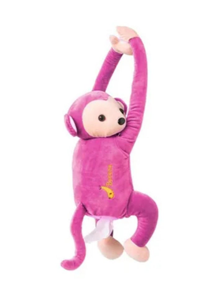 SFMW Car Hanging Tissue Box with Monkey Design  - Image 1