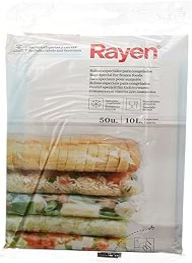 Rayen Rayen 6013,50 Freezer Bags, Set of 50, suitable for use with all food types 