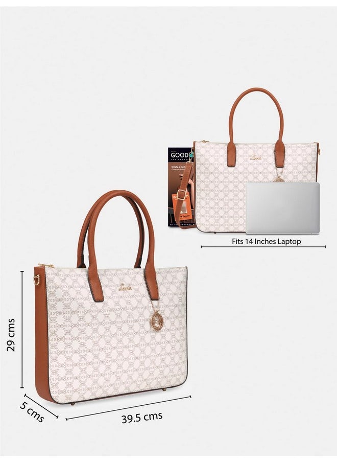 Lavie Lavie Women's Monoprint Raily Plus Tote Bag | Ladies Purse Handbag  - Image 4