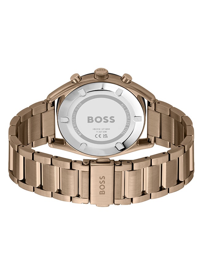 HUGO BOSS Men's Chronograph Round Shape Stainless Steel Wrist Watch 1514094 - 44 Mm - Image 5