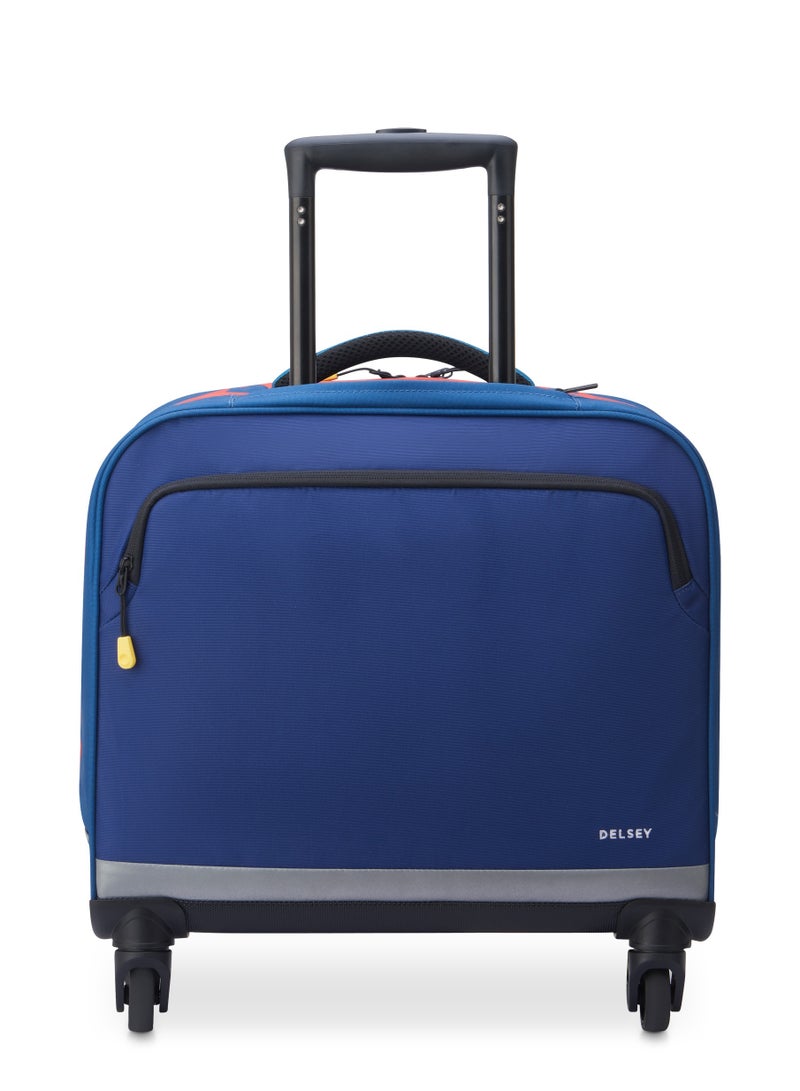 ديلسي حقيبة مدرسية للأطفال بعجلات (4 عجلات) مقاس 15.6 بوصة – أزرق - Image 4