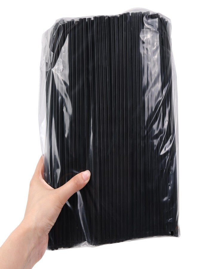 Tomnk 500pcs Straws Disposable, 10.3 Inches Plastic Straws, Plastic Drinking Straws for Tumblers and Ice Coffee - Image 5