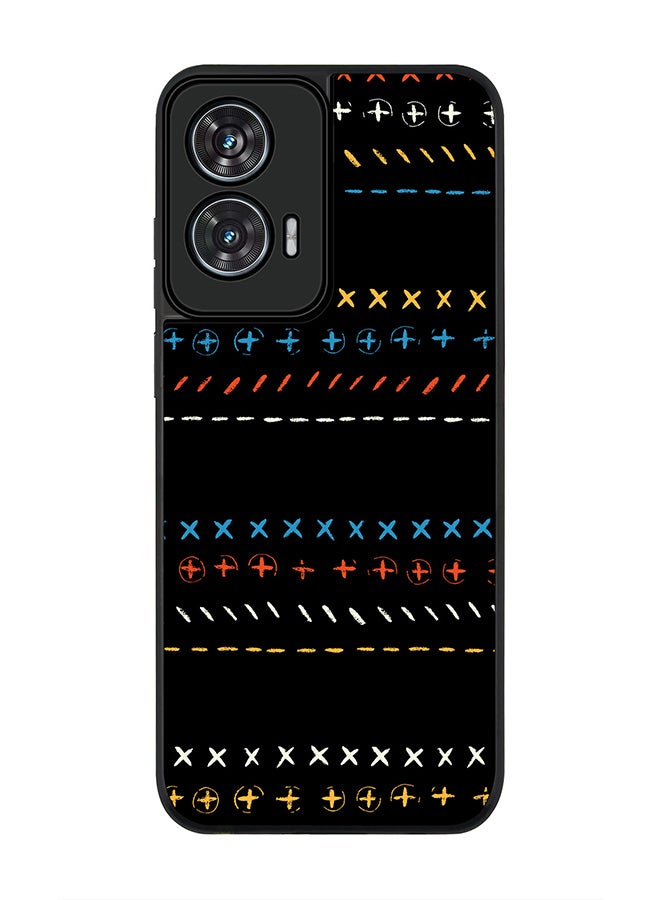 Stylizedd For Motorola Edge 50 Fusion 5G Case,Slim fit Camera Protection, Shockproof Thin Phone cover  - Basic Math - Image 1