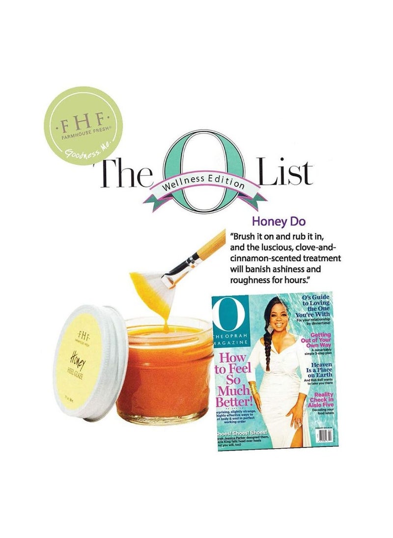 FarmHouse Fresh Farmhouse Fresh Honey Heel Glaze – 3 oz Pedicure Moisturizer With Aloe Leaf Juice And Pineapple And Papaya Fruit Extracts  - Image 3