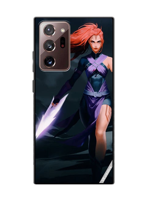Protective Case Cover For Samsung Galaxy Note20 Ultra 5G Anti-Mage Lady Dota 2 Design Multicolour