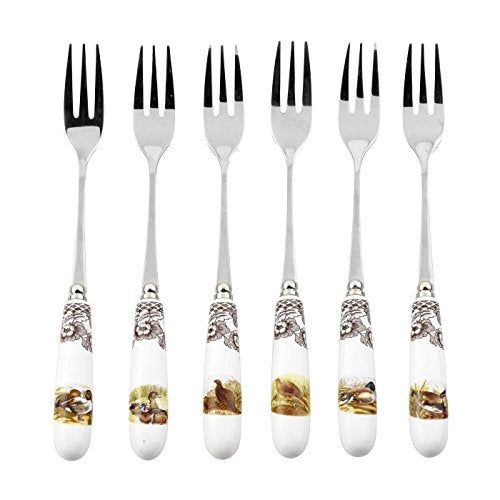 Spode Pastry Forks, Multi - Image 1