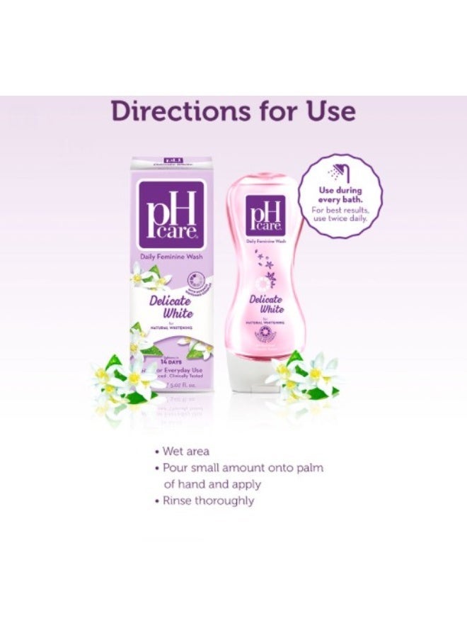 PH Care Daily Feminine Wash Delicate White - 50ml - Image 5