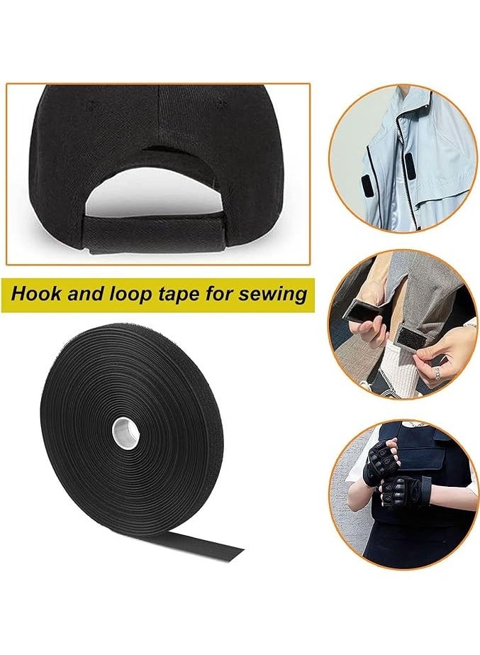 Tanstic Adjustable Cable Straps with 50 Buckles Free Cut Length Black Reusable Fastening Cable Ties Hook and Loop Securing Strap for Cable Tidy Wire Management Cord Organizer - Image 5