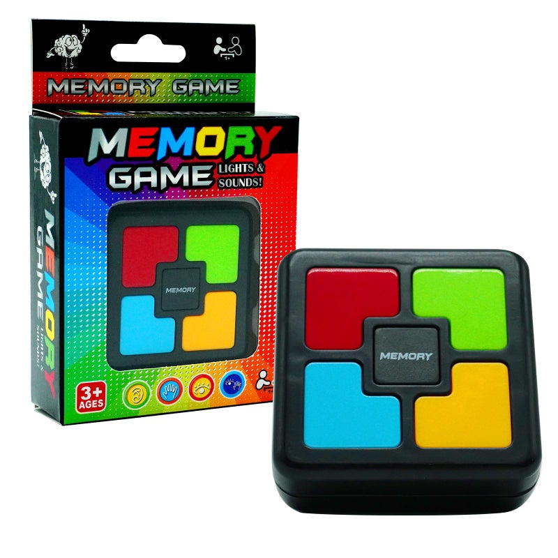 Gelabur Handheld Memory Games for Kids Ages 48 Light Up Electronic Toys Car Travel Board Games for KidsBirthday Gifts for 312 Year Old Boys - Image 3