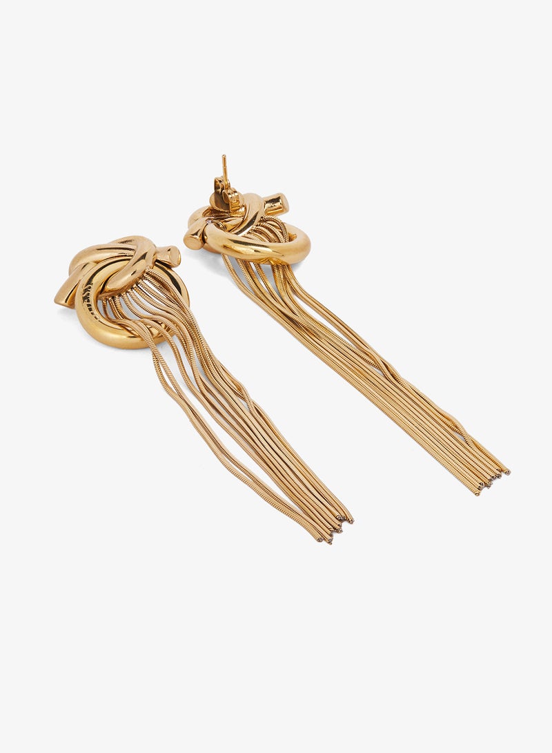 GUESS Hold Me Tight Non-Logo Earrings - Image 2