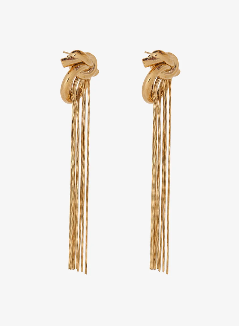 GUESS Hold Me Tight Non-Logo Earrings