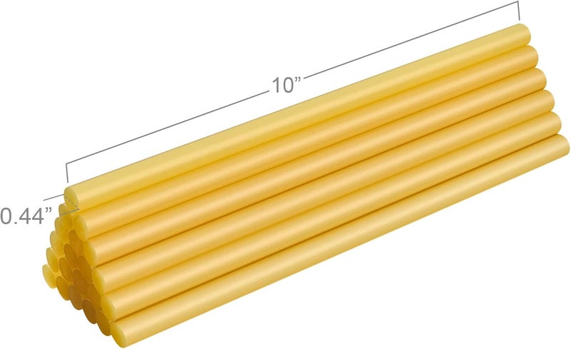 FIXSY Hot Glue Gun Sticks Carton Packaging, Full Size 10" Long x .44" Diameter 7/16 11mm, 5LB Box Glue Stick, Approx. 90 Sticks- Compatible with Most Glue Gun- Best for Carton Manual Packing - Image 2