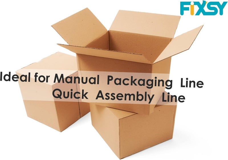 FIXSY Hot Glue Gun Sticks Carton Packaging, Full Size 10" Long x .44" Diameter 7/16 11mm, 5LB Box Glue Stick, Approx. 90 Sticks- Compatible with Most Glue Gun- Best for Carton Manual Packing - Image 5