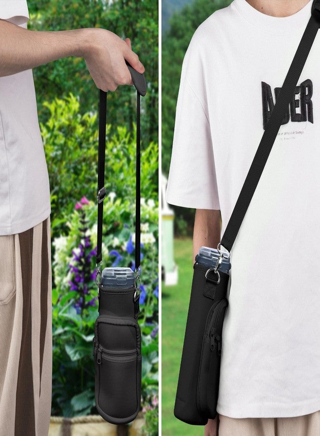 Linkidea Blender Storage Bag, Mini Blender Carrying Bag with Shoulder Strap, Compatible with Ninja BC151NV/BC51NV/BC151BK/BC151CR/ BC151PK/ BC151LD/ BC151BK Blast Portable Blender (Black) - Image 5