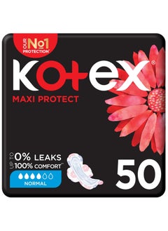 Comfort & Clean Normal Size Sanitary Napkins with Wings - 50 Pieces