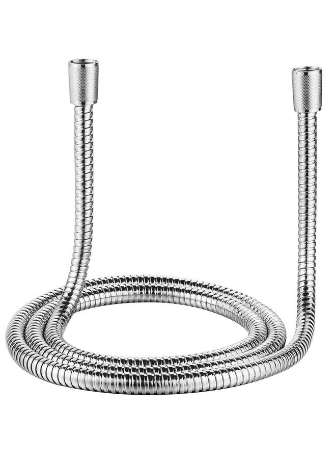 Singing Rain 59 inches Kinkless Chromed Flexible Stainless Steel Shower Hose - Replacement for Handheld Showerhead Hose - Image 1