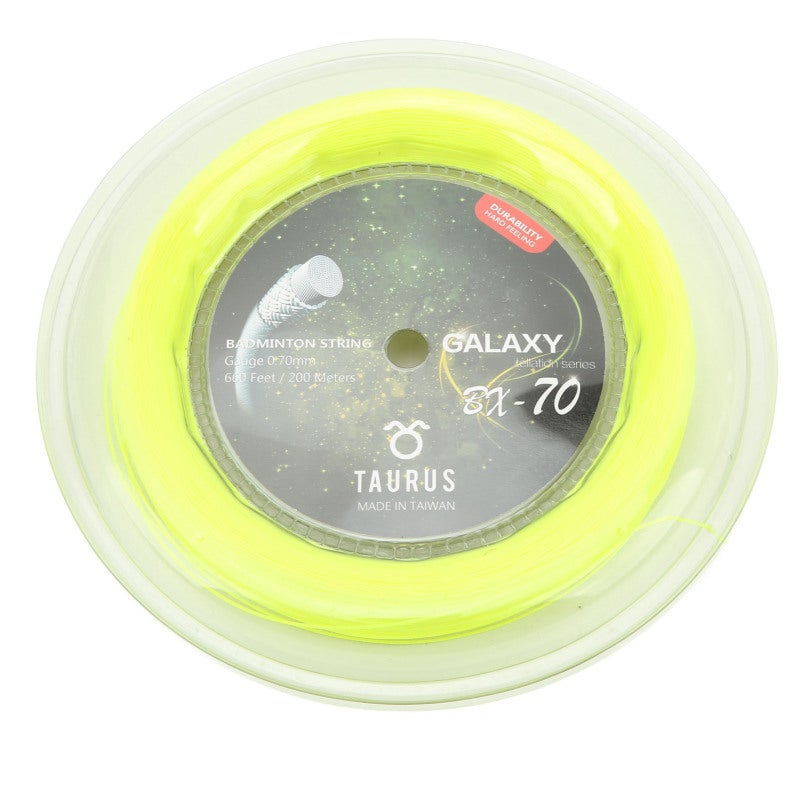 POWERTI Badminton String 200m 0.7mm High Elastic Nylon - Replacement Racket String with Strong Hitting Sound - Durable Racket String for Advanced Players - Image 4