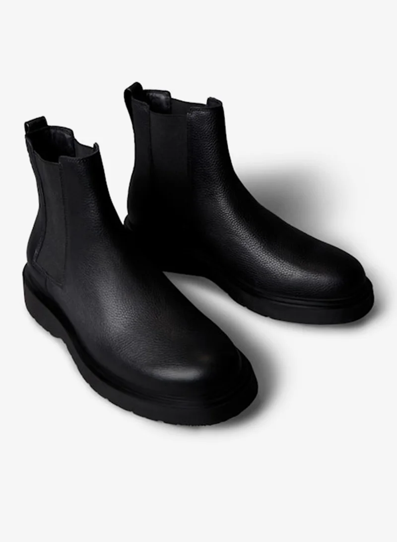 Calvin Klein Jeans  Leather Lug Chelsea Boots for Men | Best Price UAE