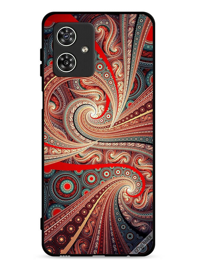 Covernex Motorola Moto G54 5G Protective Case Cover Wavy Pattern  - Image 1