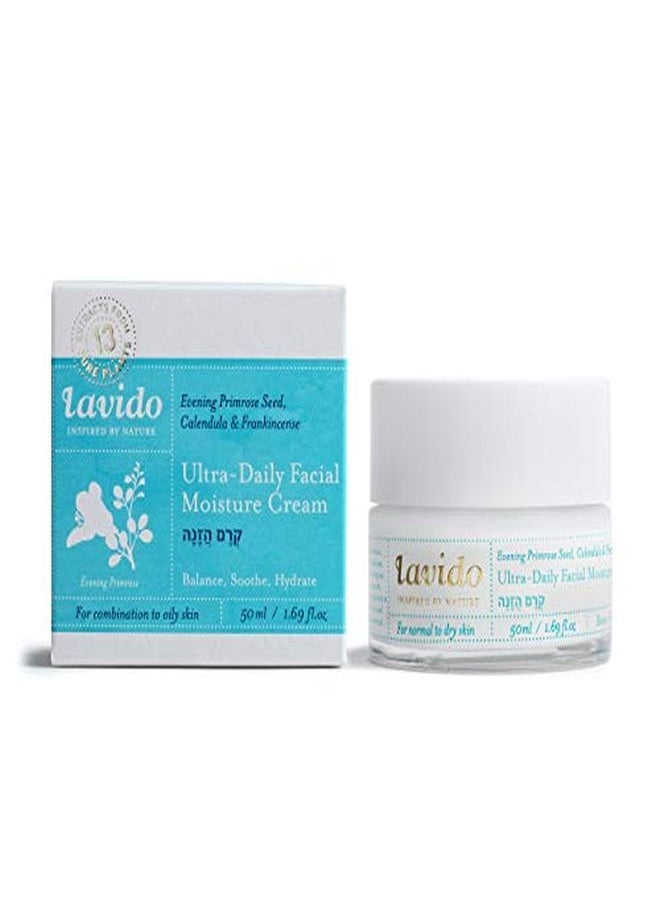 Lavido Natural Ultra Daily Moisture Cream (1.69 Fl Oz | 50 Ml) | Clean, NonToxic Skincare  - Image 2