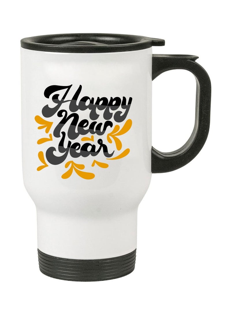 PRINTSHOP4ME Happy New Year Design Printed Travel Mug Suitable Gift For Family And Friends-New Year Theme-New Year Decor-Gifts For Special Person  - Image 2