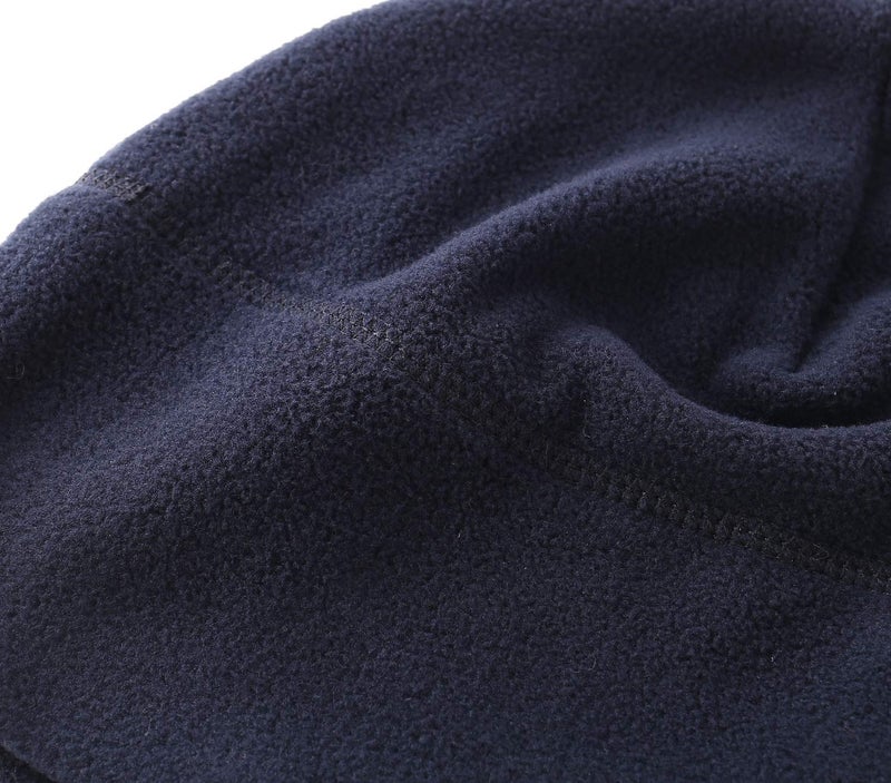 Home Prefer Mens Fleece Skull Beanies Warm Winter Hat (Navy Blue) - Image 4