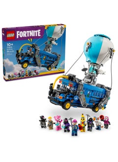 LEGO Fortnite Battle Bus Set, Collectible Video Game Vehicle Toy for Boys & Girls, with 9 Character Minifigures, Gift for Gamers and Fans Aged 10 and Over 77073 (954 pieces)  - Image 1